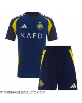 Al-Nassr Maglia Gara Trasferta Repliche 2024-25 Bambino Maniche Corte Al-Nassr Maglia Gara Trasferta Repliche 2024-25 Bambino Maniche Corte